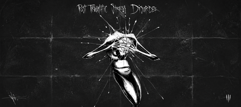 PTSD XXL Gaming Mouse Pad & Desk Mat (36×16)
