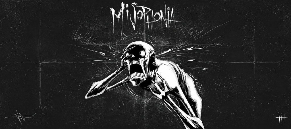 Misophonia XXL Gaming Mouse Pad & Desk Mat (36×16)