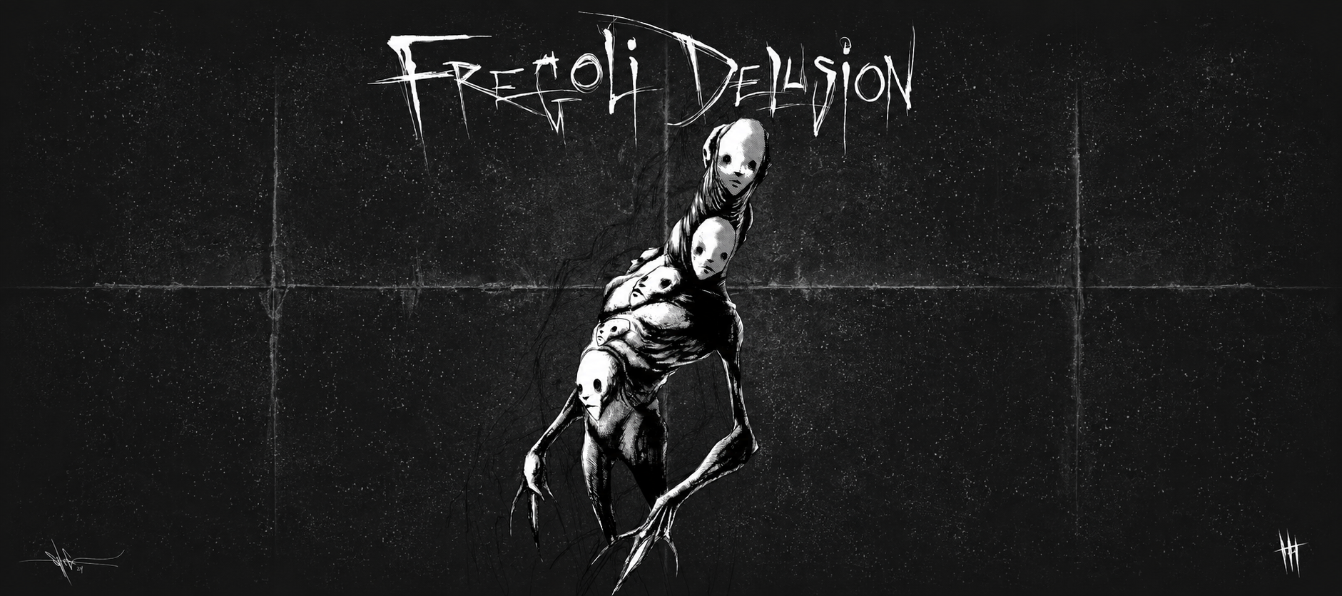 Fregoli Delusion XXL Gaming Mouse Pad & Desk Mat (36×16)