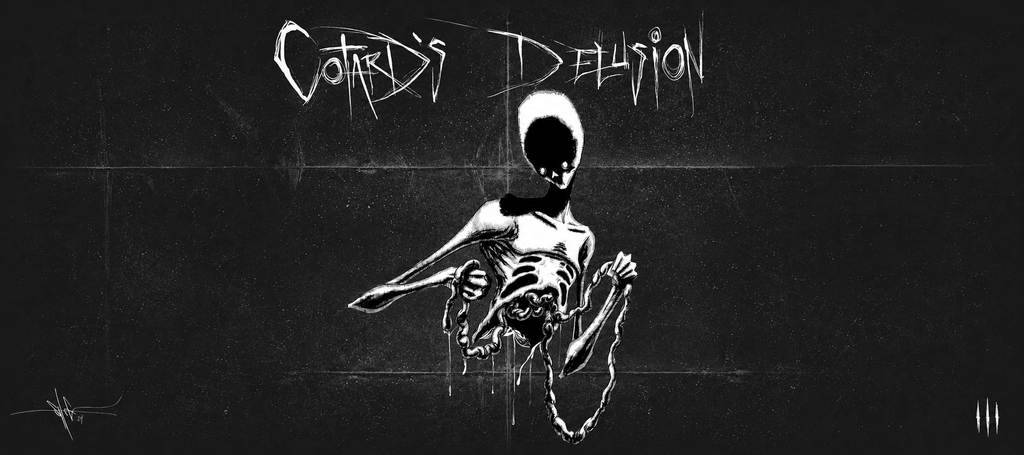 Cotard's Delusion XXL Gaming Mouse Pad & Desk Mat (36×16)
