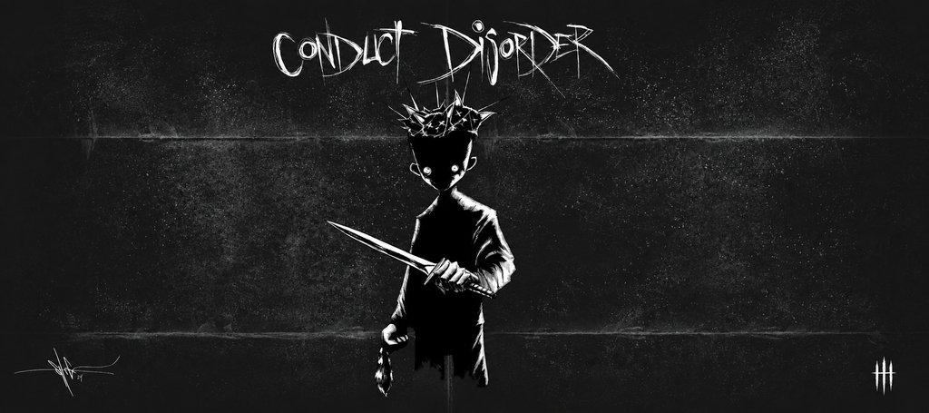 Conduct Disorder XXL Gaming Mouse Pad & Desk Mat (36×16)