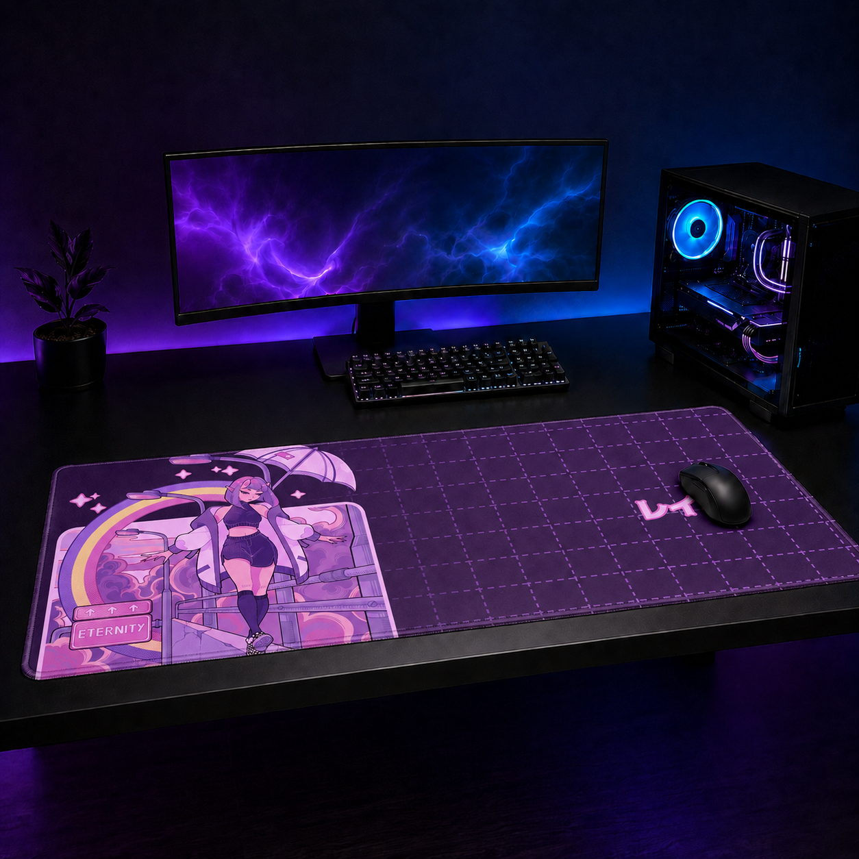 Eternity XXL Gaming Mouse Pad & Desk Mat (36×16)