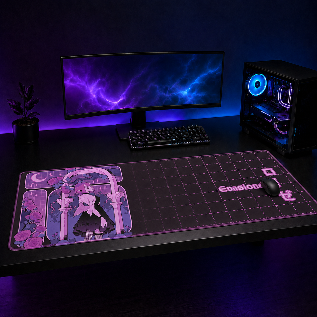 Evasione XXL Gaming Mouse Pad & Desk Mat (36×16)