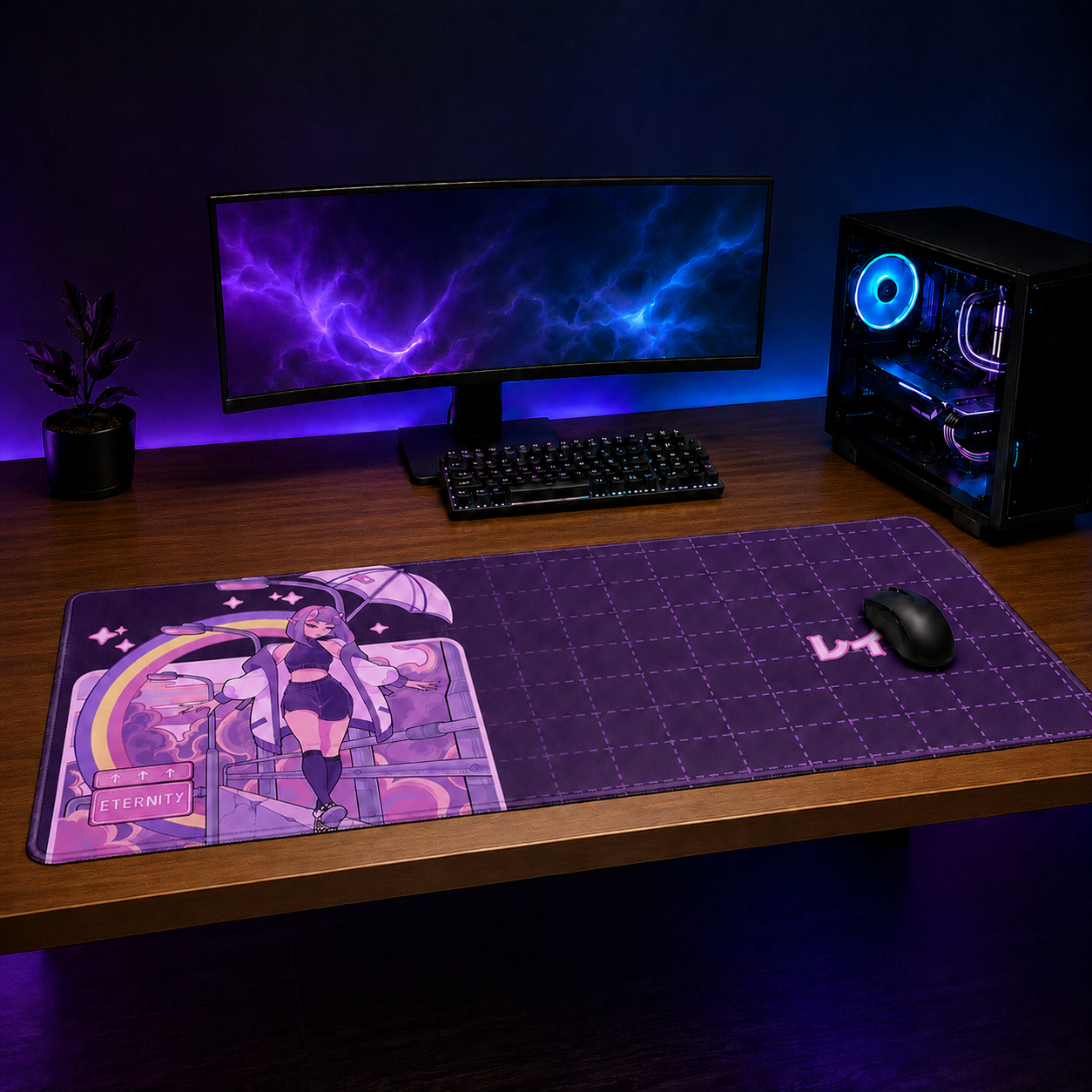 Eternity XXL Gaming Mouse Pad & Desk Mat (36×16)