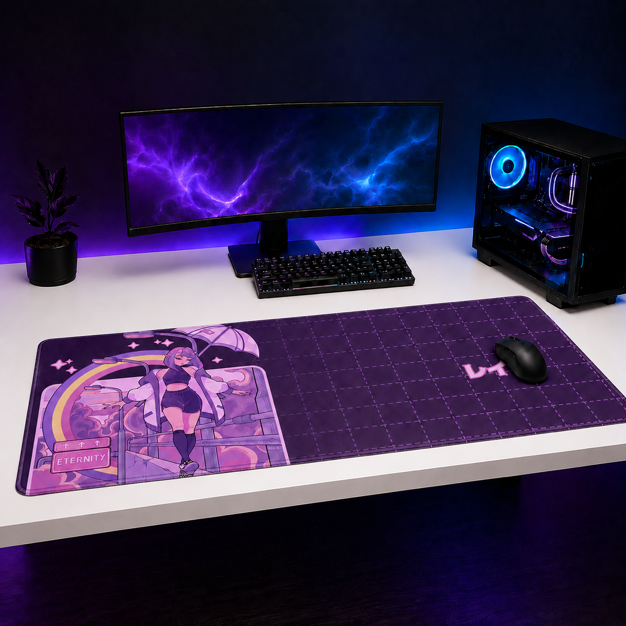 Eternity XXL Gaming Mouse Pad & Desk Mat (36×16)
