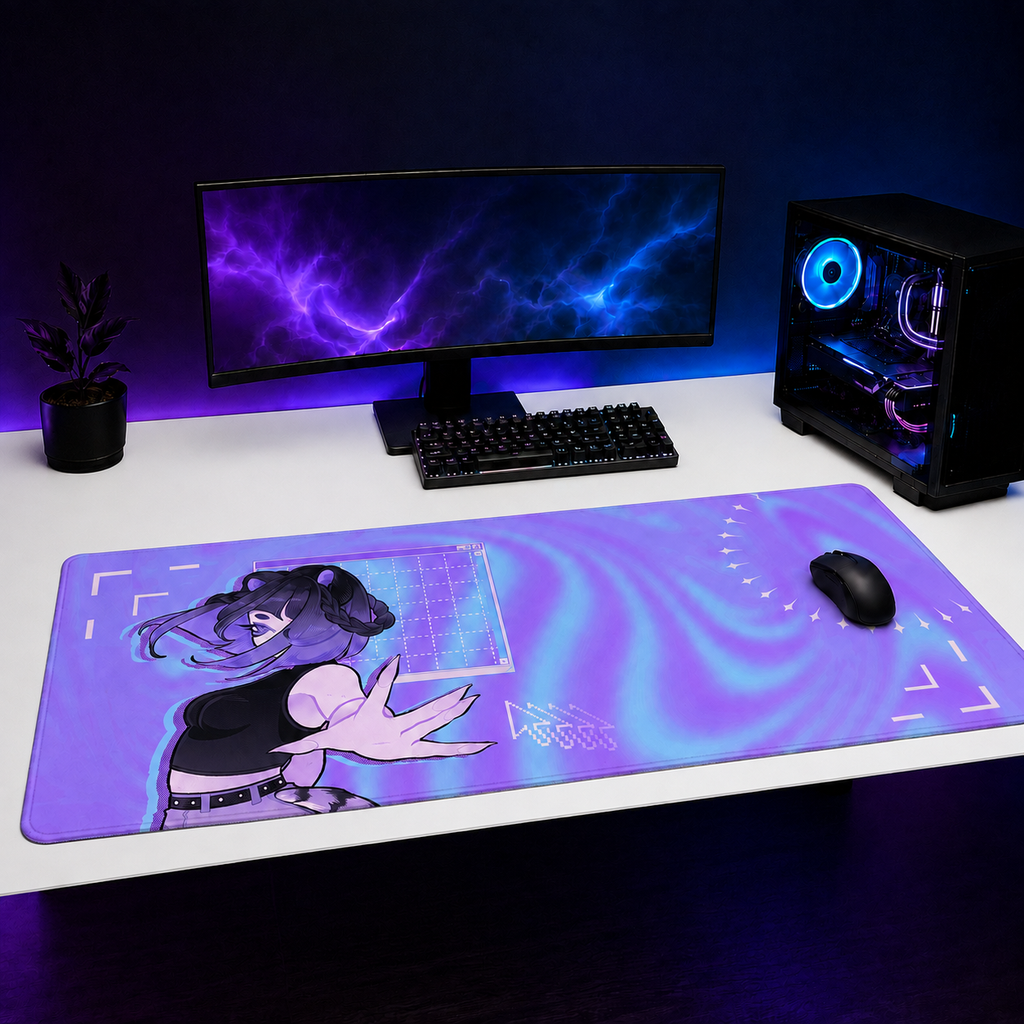 Worthless Words XXL Gaming Mouse Pad & Desk Mat (36×16)