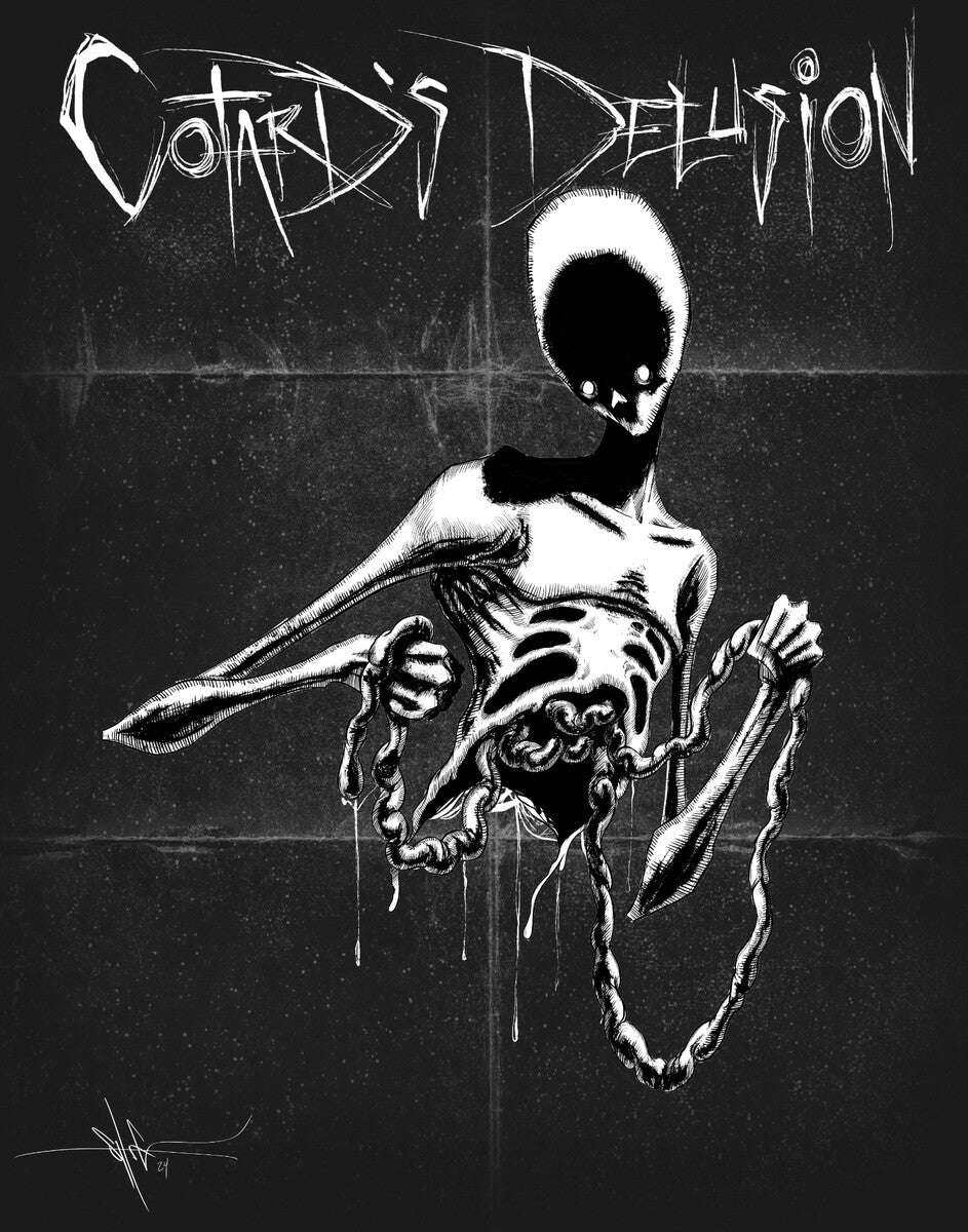 Cotard's Delusion Acrylic Wall Art