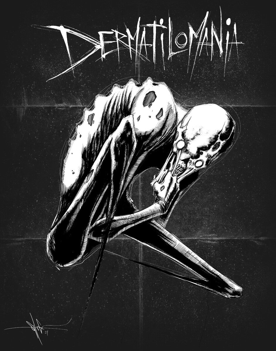 Dermatilomania Acrylic Wall Art
