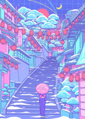 Lantern Ascent Acrylic Wall Art