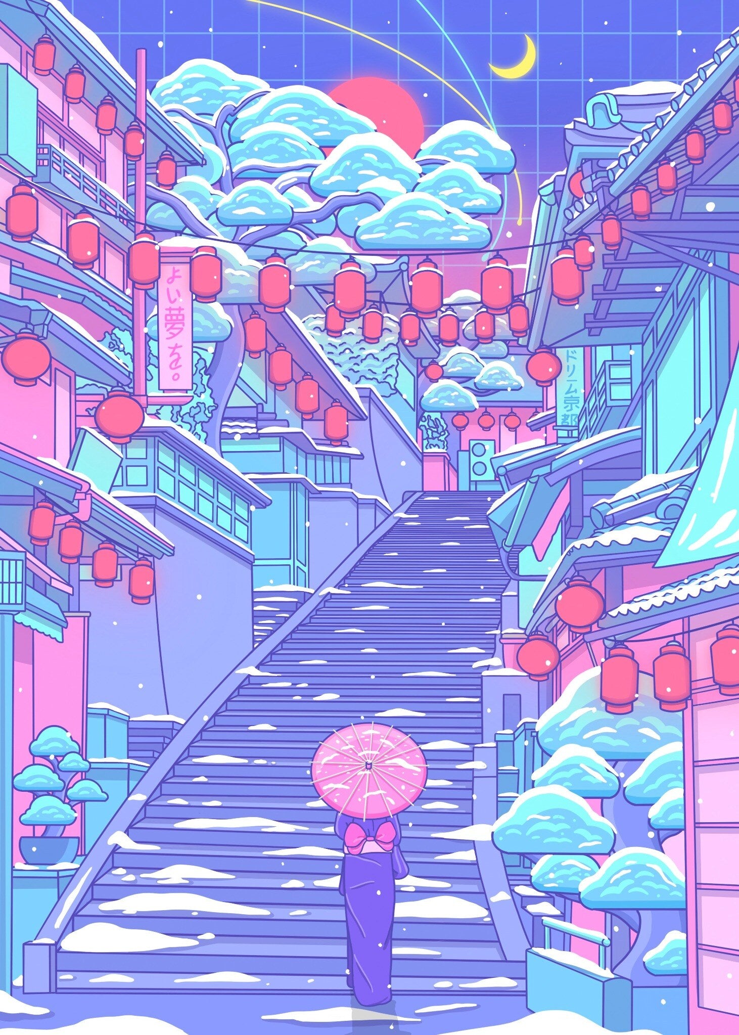 Lantern Ascent Acrylic Wall Art